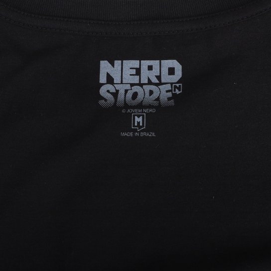 Camiseta Jovem Nerd Minimalista Selo Babaca
