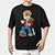 Camiseta Jovem Nerd Nerdinho Oversized Masculina - Preto