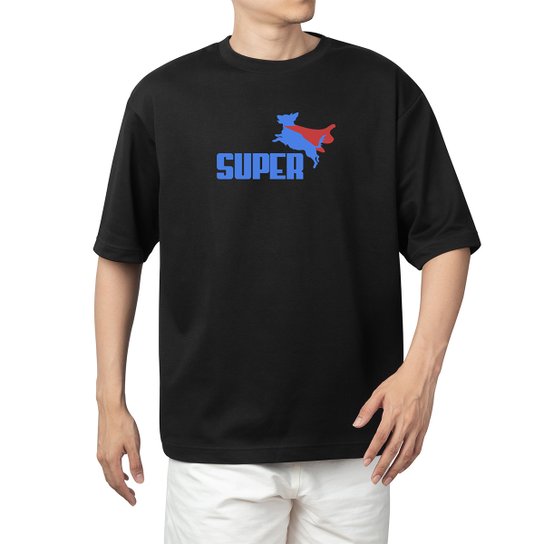 Camiseta Jovem Nerd Super Oversized