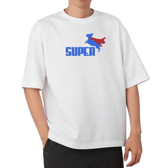 Camiseta Jovem Nerd Super Oversized