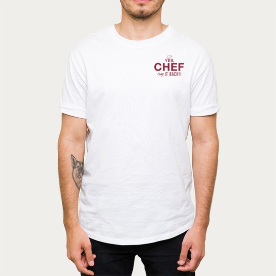 Camiseta Jovem Nerd Yes Chef