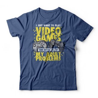 Camiseta Just Play Videogames