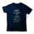 Camiseta Keep Calm And Shield Wall - Azul Escuro