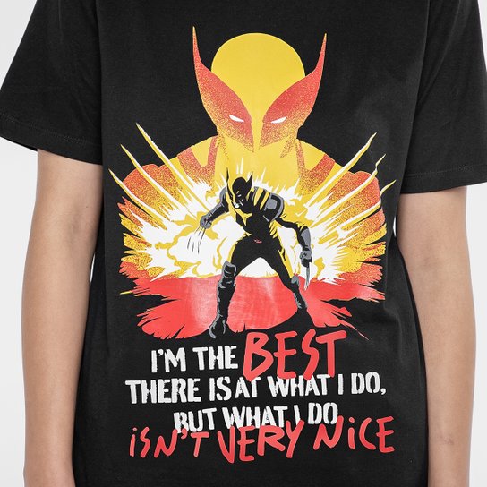 Camiseta Marvel Wolverine O Melhor