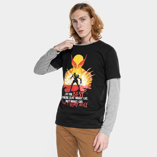 Camiseta Marvel Wolverine O Melhor