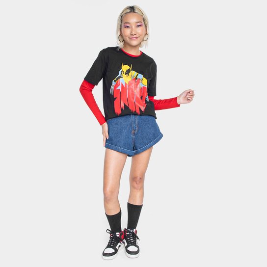 Camiseta Marvel Wolverine Snikt