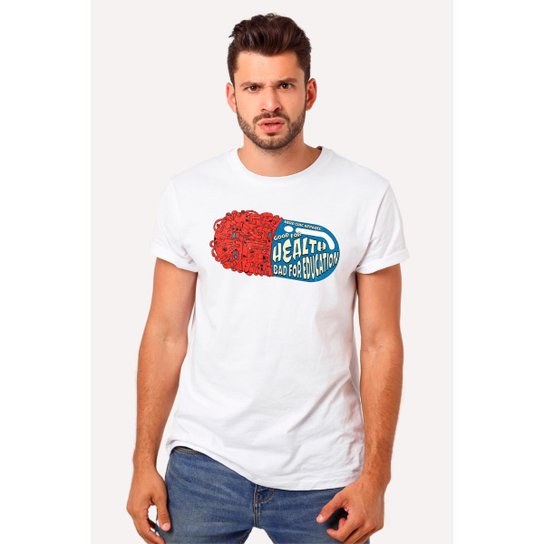 Camiseta Nerd Chic Akira Good For Health Bad For Education