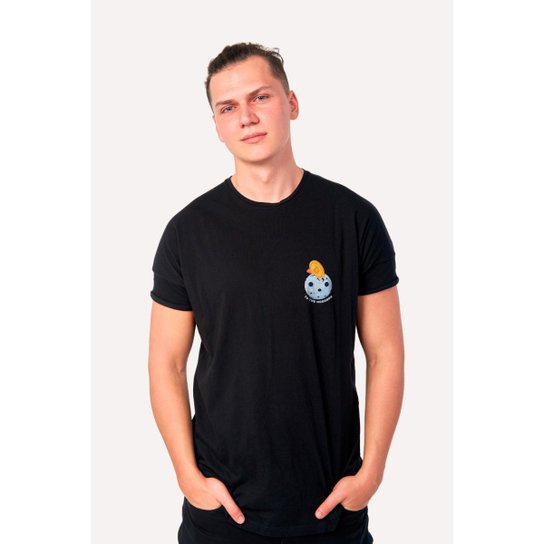 Camiseta Nerd Chic Bitcoin To The Moon