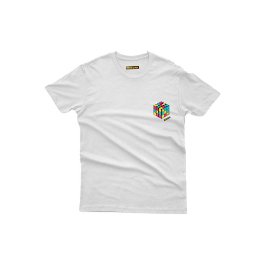 Camiseta Nerd Chic Cubo De Rubik