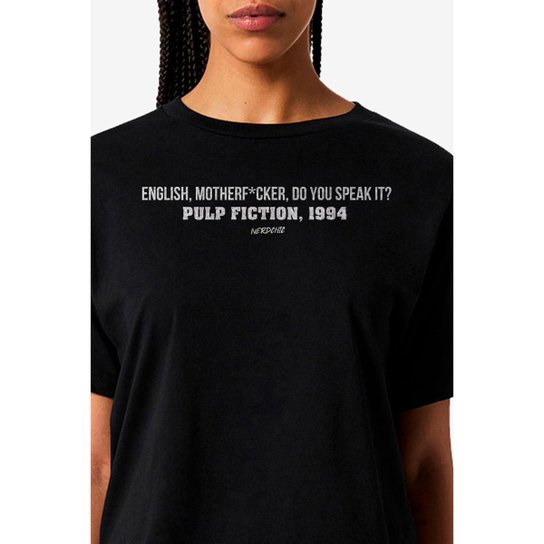 Camiseta Nerd Chic English M.. Do you Speek it? Pulp Fiction Nerd
