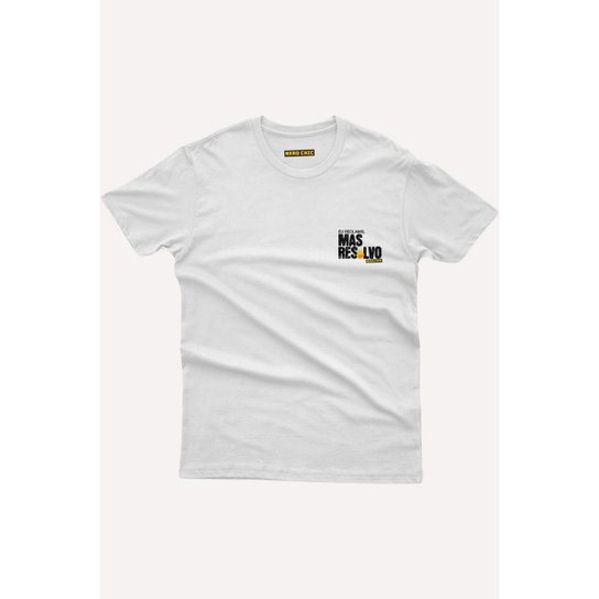 Camiseta Nerd Chic Eu Reclamo, Mas Resolvo