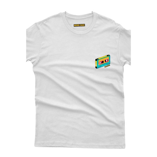 Camiseta Nerd Chic Fita Cassete