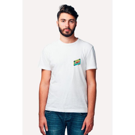 Camiseta Nerd Chic Fita Cassete