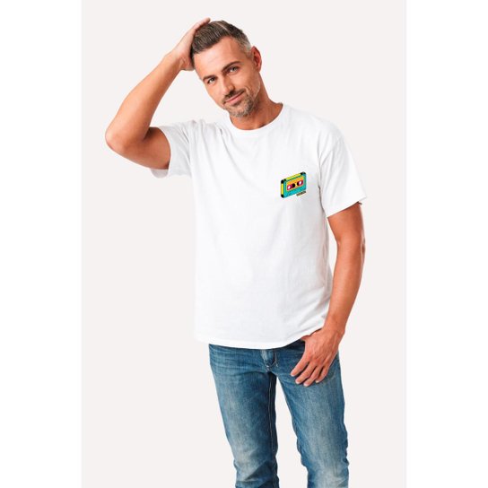 Camiseta Nerd Chic Fita Cassete