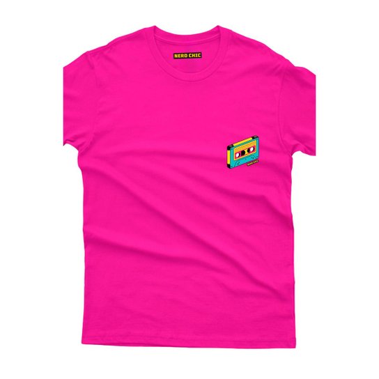Camiseta Nerd Chic Fita Cassete