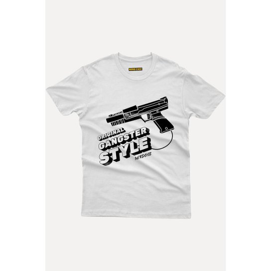 Camiseta Nerd Chic Geek Gamer Original Gangster Style