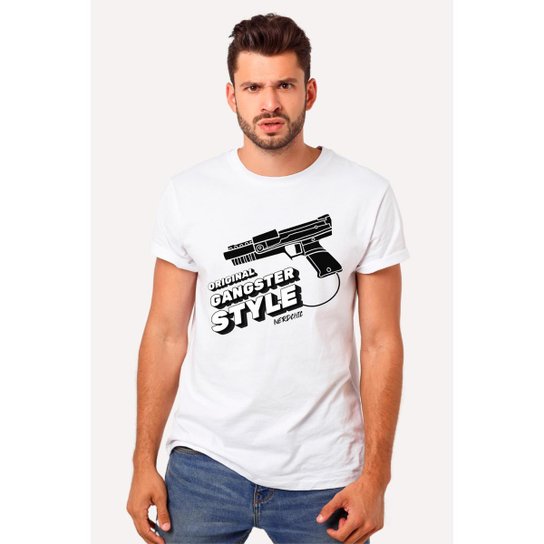 Camiseta Nerd Chic Geek Gamer Original Gangster Style