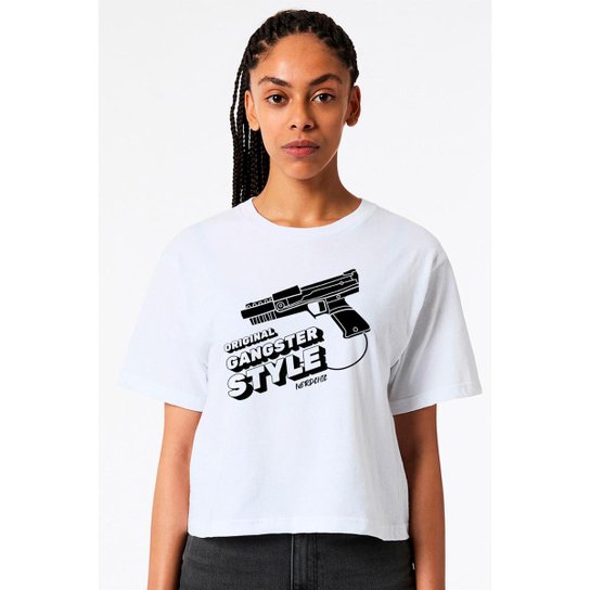 Camiseta Nerd Chic Geek Gamer Original Gangster Style