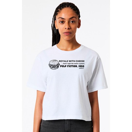 Camiseta Nerd Chic Geek Royale With Cheese Pulp Fiction By