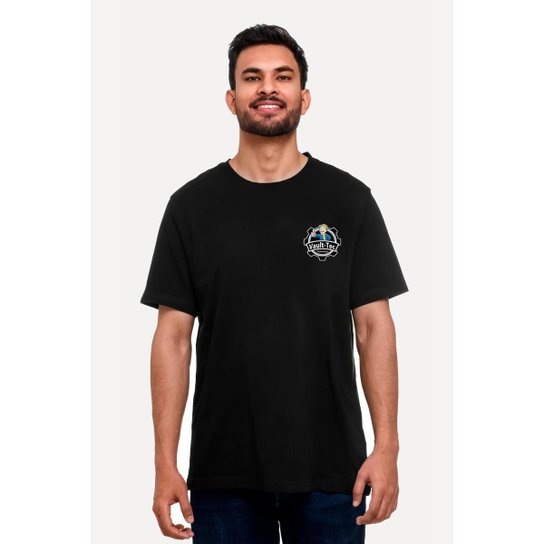 Camiseta Nerd Chic Geek Vault-Tec Industries Pocket by