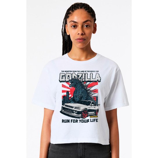 Camiseta Nerd Chic Godzilla, O Rei Dos Monstros
