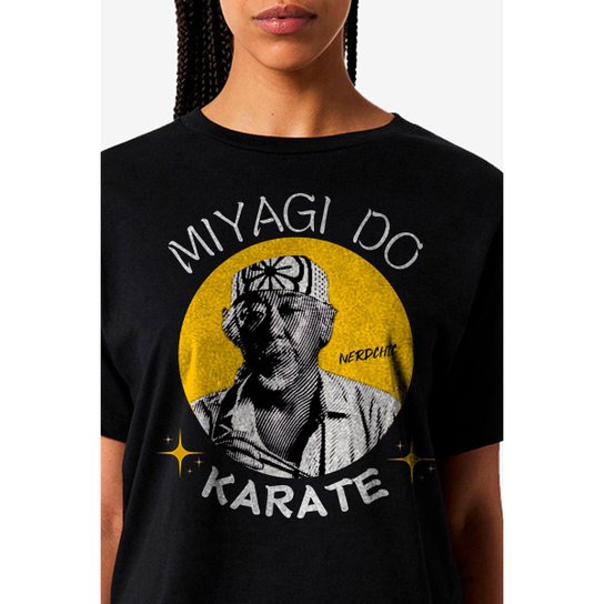 Camiseta Nerd Chic Miyagi DO Karate Moda Geek e Nerd Dojo 100% Algodão