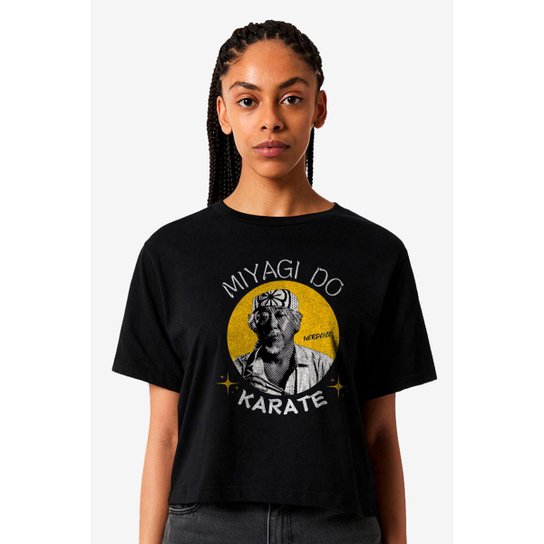 Camiseta Nerd Chic Miyagi DO Karate Moda Geek e Nerd Dojo 100% Algodão