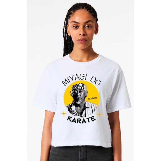 Camiseta Nerd Chic Miyagi DO Karate Moda Geek e Nerd Dojo 100% Algodão