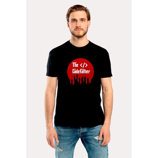 Camiseta Nerd Chic Programador The Code Father