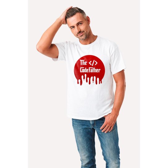 Camiseta Nerd Chic Programador The Code Father