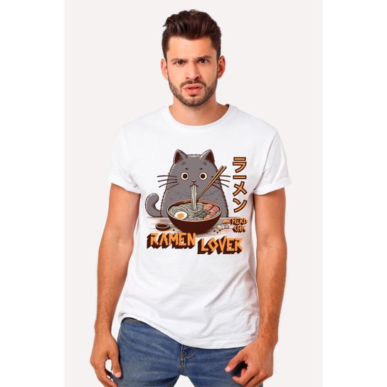 Camiseta Nerd Chic Ramen Lover - Moda Kawaii Geek e Nerd Estilo Japão