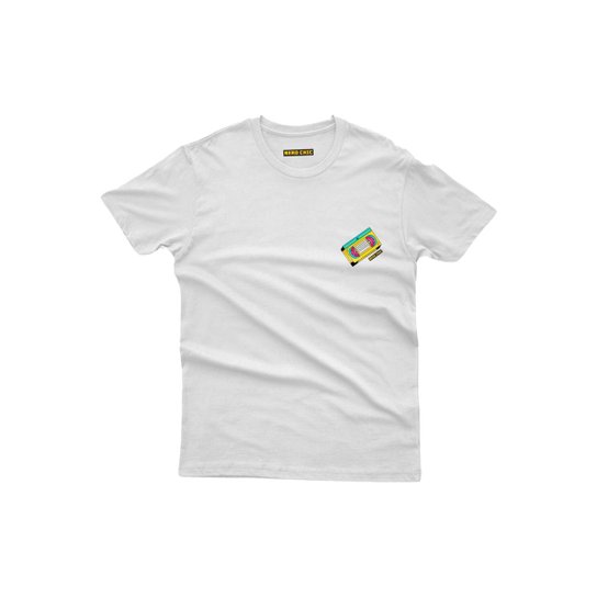 Camiseta Nerd Chic Retrô Fita Cassete