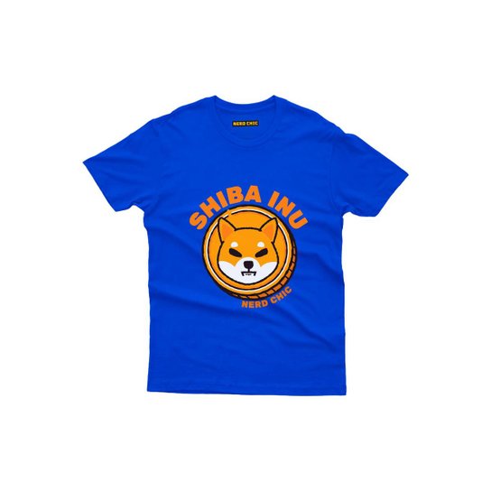 Camiseta Nerd Chic Shiba Inu Cripto Doguinho De Ouro