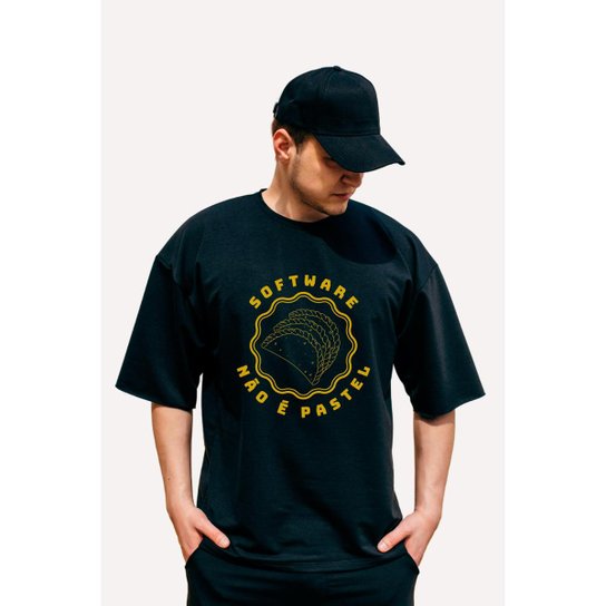 Camiseta Nerd Chic Software Não É Pastel