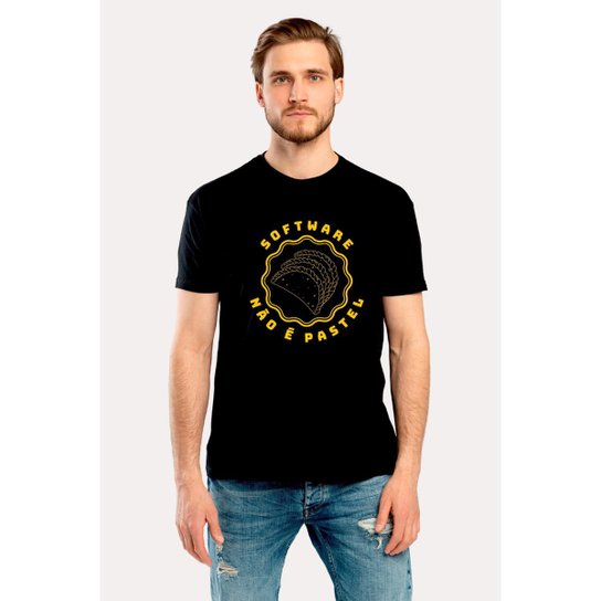 Camiseta Nerd Chic Software Não É Pastel