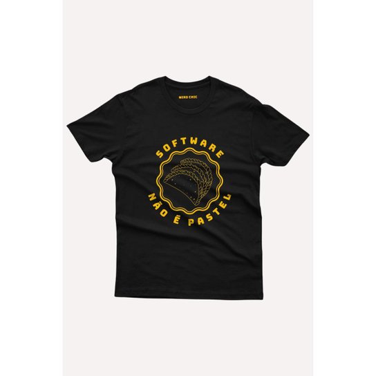 Camiseta Nerd Chic Software Não É Pastel