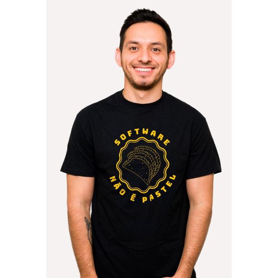 Camiseta Nerd Chic Software Não É Pastel