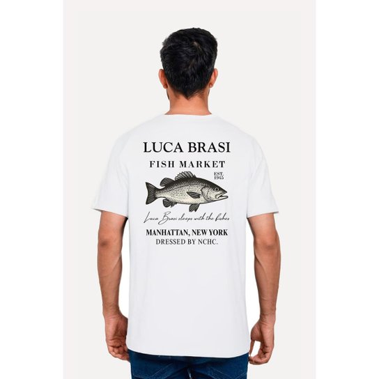 Camiseta Nerd Chic The Godfather Luca Brasi FISH MARKET by