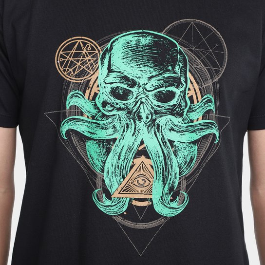 Camiseta Nerdstore R'Lyeh Unissex
