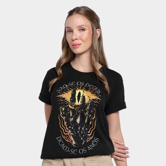 Camiseta NerdStore - Vão-se os Dedos, Ficam-se os Anéis