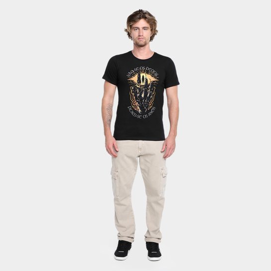 Camiseta NerdStore - Vão-se os Dedos, Ficam-se os Anéis