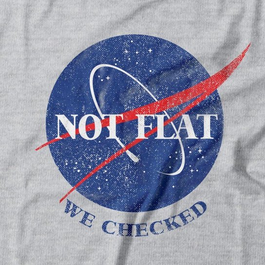 Camiseta Not Flat