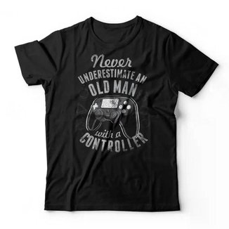 Camiseta Old Man With A Controller