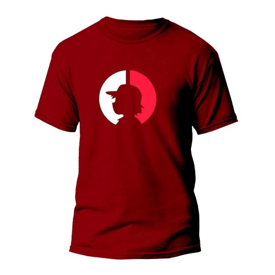 Camiseta Pandinus Anime Ash Pokémon 368 Masculina
