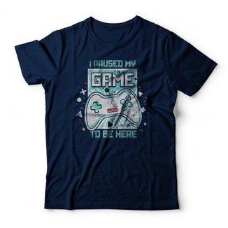 Camiseta Paused My Game