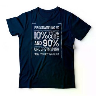 Camiseta Programming Is