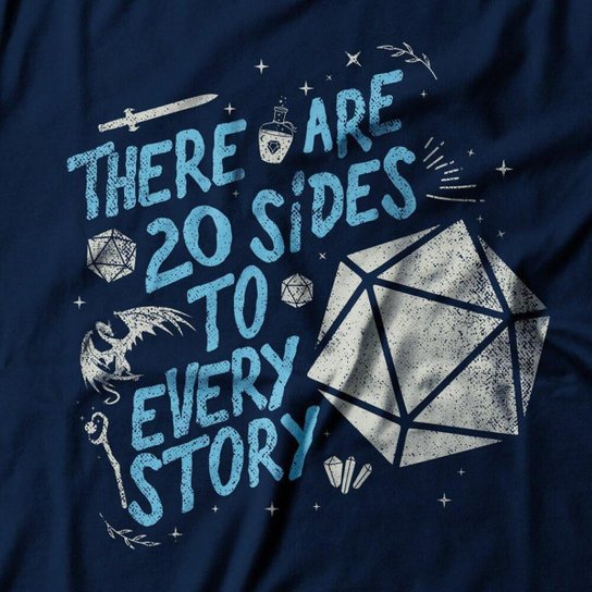 Camiseta Studio Geek 20 Sides Feminino