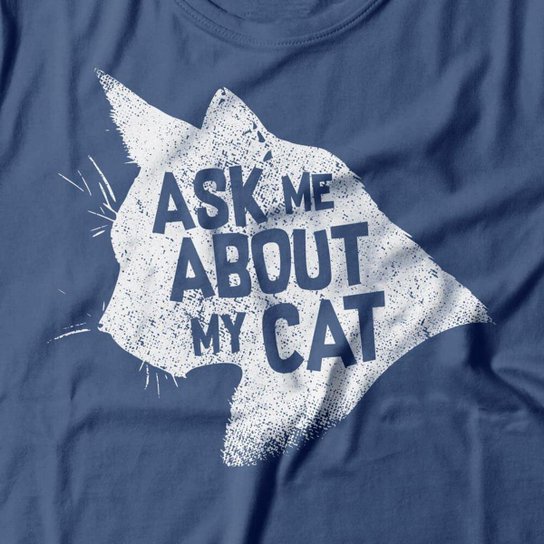 Camiseta Studio Geek About My Cat Masculino