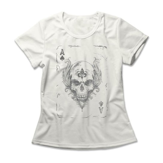 Camiseta Studio Geek Ace Skull Feminino