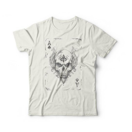 Camiseta Studio Geek Ace Skull Masculino